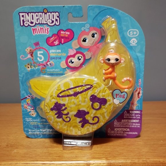 Fingerlings Minis Banana Blister Series 1 - Meg - Picture 1 of 3